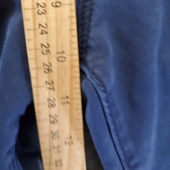 Banana Republic Jeans Mens 34x30 Navy Blue Travel Jean Athletic Fit Stretch - Picture 6 of 12